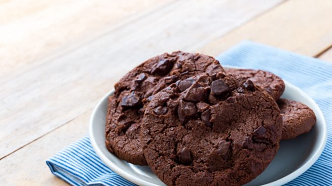 Receta de galletas de chocolate con Nutella