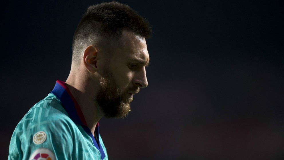 Messi vive el peor inicio de temporada de su carrera. (AFP)