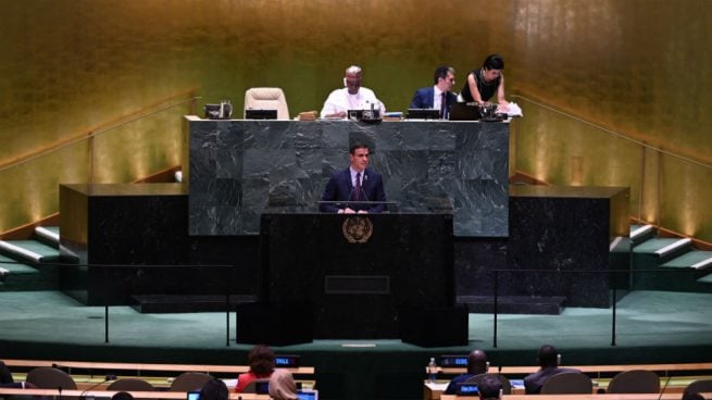 Pedro Sánchez en la ONU