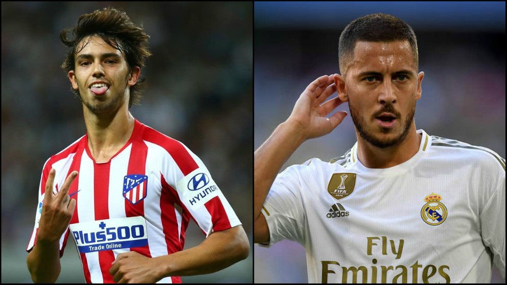 Joao Félix y Eden Hazard son los jugadores más caros de Atleti y Real Madrid.