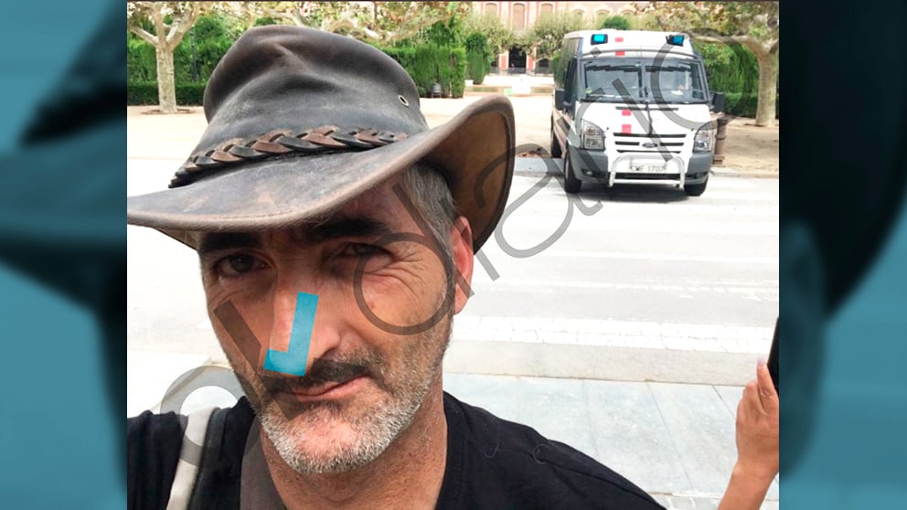 Alexis Codina, uno de los CDR detenidos por presunto terrorista, en el asalto al Parlament de la última Diada.