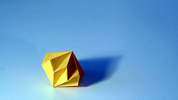 Cerámicas inspiradas en origami