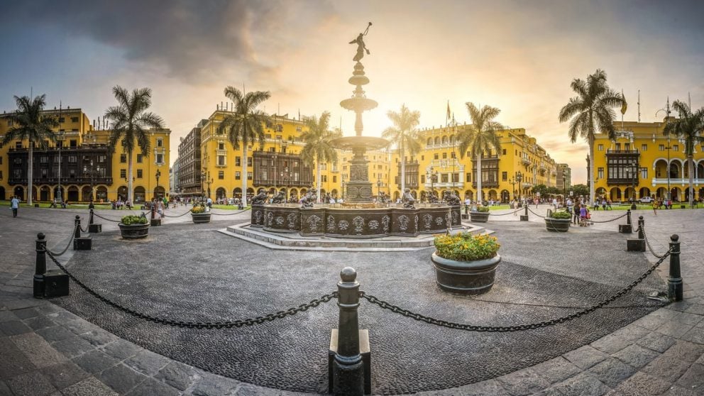 Plaza de las Armas de Lima @Istock