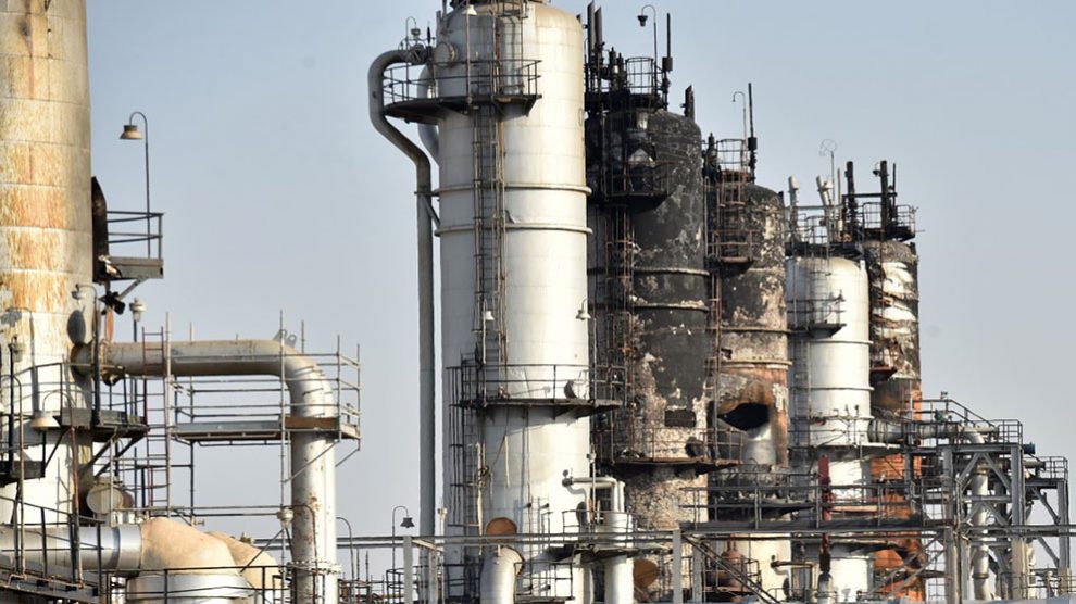 Refinería de Aramco en Arabia Saudí. (Afp)