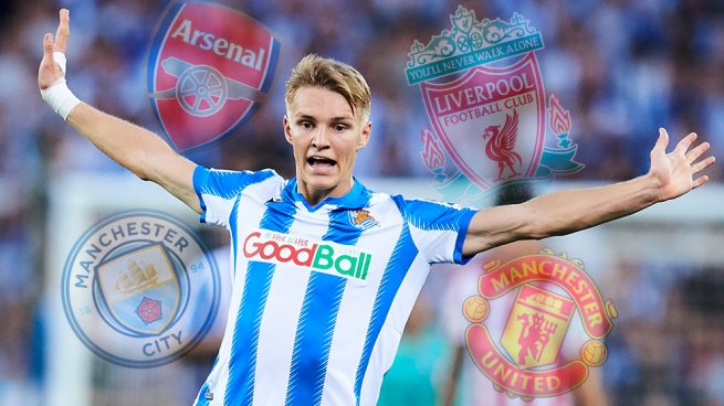 Odegaard desata la guerra en la Premier League