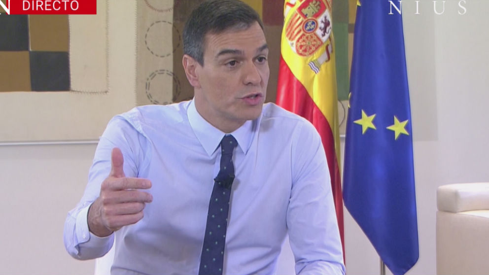 Pedro Sánchez, presidente del Gobierno.