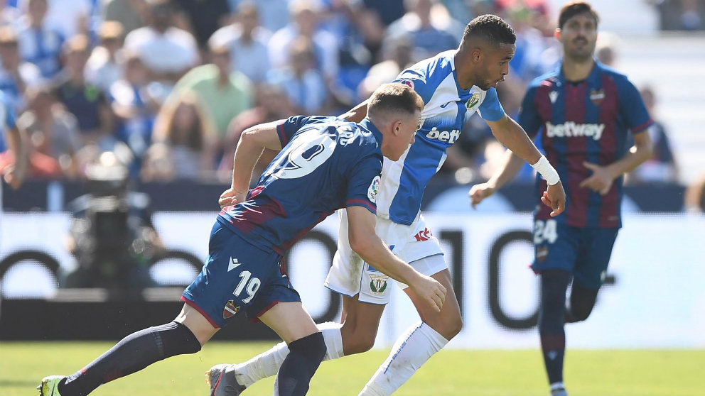 El Leganés y el Levante juegan en Butarque (@CDLeganes)