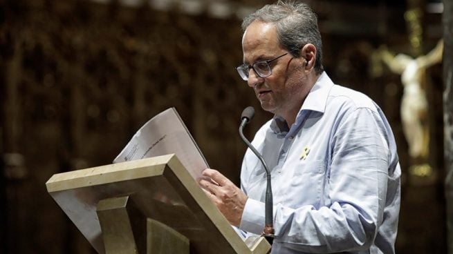 Torra convoca el 26-O un gran acto con los alcaldes en la Generalitat para «culminar» la república