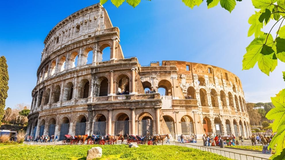 El Coliseo de Roma es el monumento italiano más conocido en todo el mundo