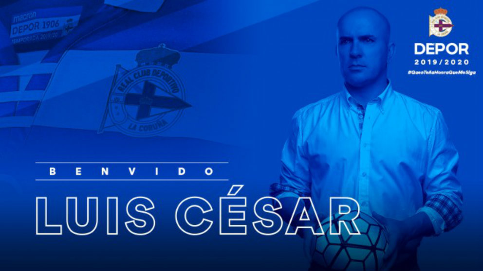 Luis César, nuevo entrenador del Deportivo (Real Club Deportivo)