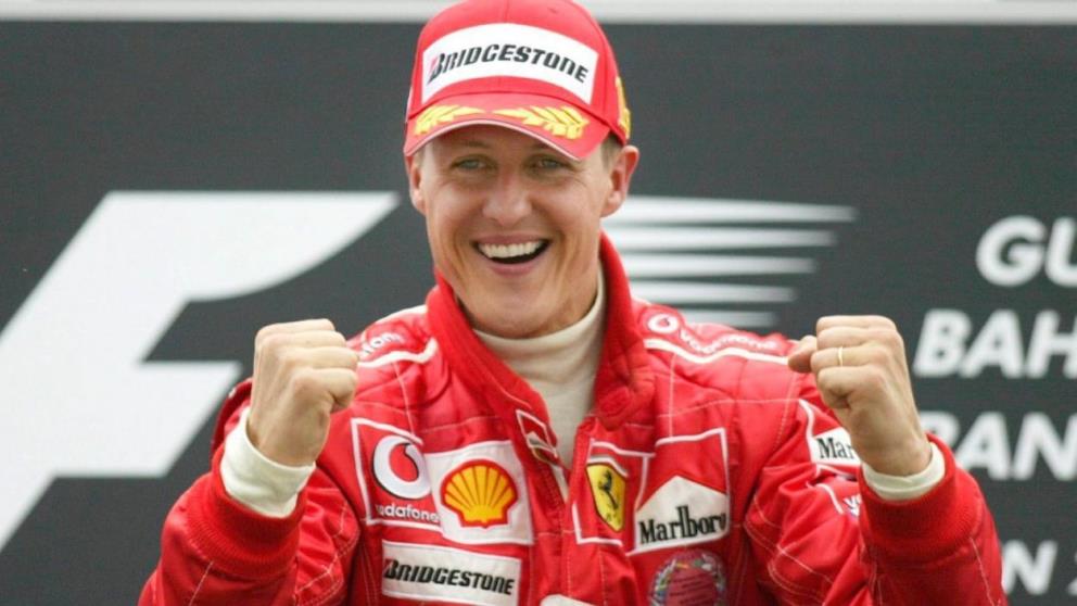 Michael Schumacher es el gran campeón de la Fórmula 1