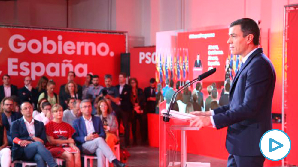 Pedro Sánchez presenta el programa del PSOE