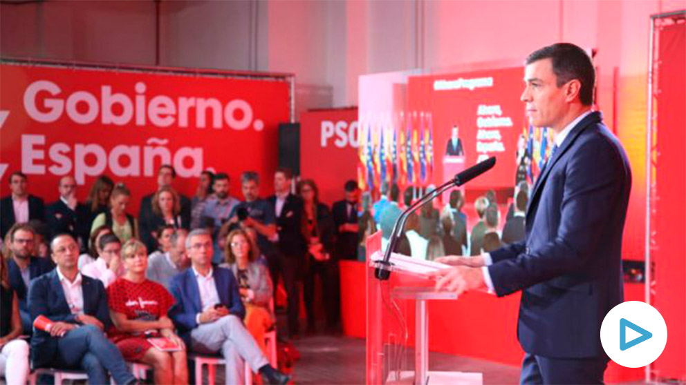 Pedro Sánchez, líder del PSOE y presidente del Gobierno en funciones.