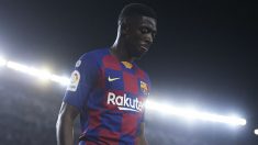 Dembélé no estará en el Clásico. (Getty)