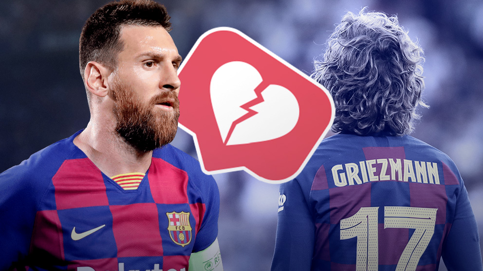 Messi y Griezmann no se ‘gustan’ en Instagram.