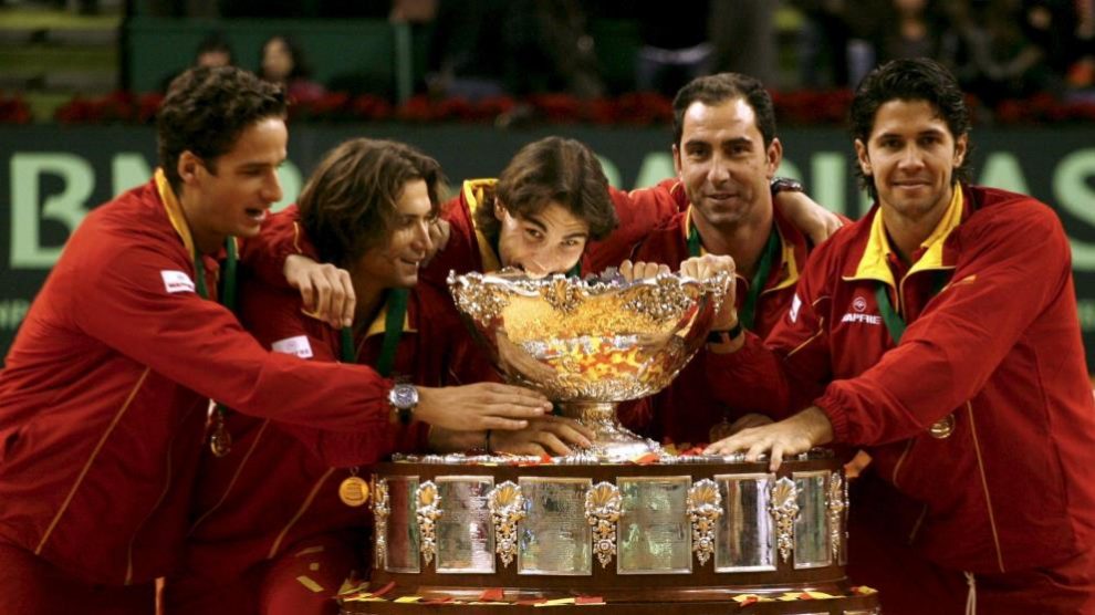 España ha ganado la Copa Davis en cinco ocasiones