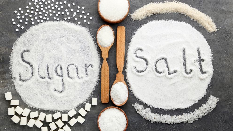 ¿Es peor el abuso del azúcar o la sal?