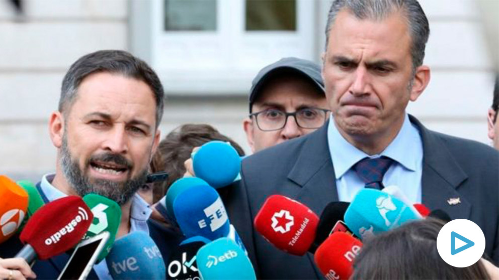 Santiago Abascal y Javier Ortega Smith