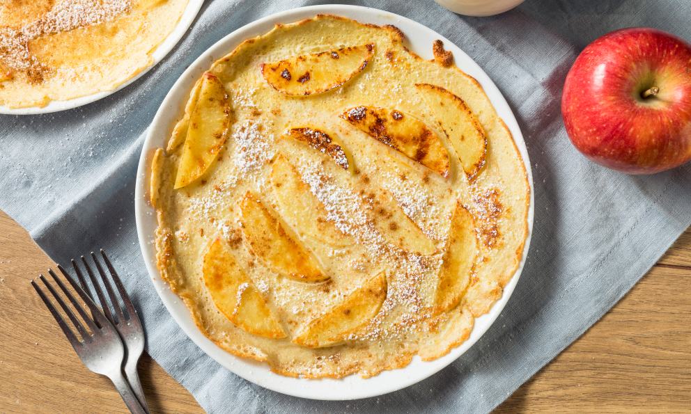 Receta de Panque de manzana
