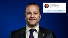 Xavi Vilajoana y su tuit contra España.