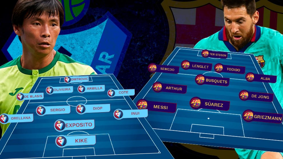 Eibar y Barcelona se enfrentan en Ipurúa.