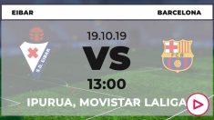 Eibar – Barcelona: partido correspondiente a la jornada 9 de la Liga Santander.