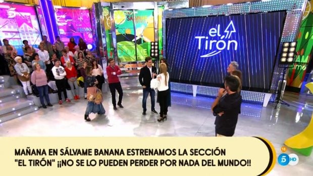 Christian G&aacute;lvez en 'El Tir&oacute;n', el sustituto de Pasapalabra (Mediaset)