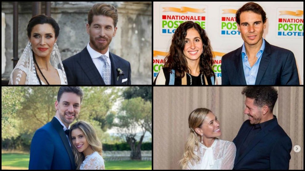 Las bodas de los deportistas en 2019.