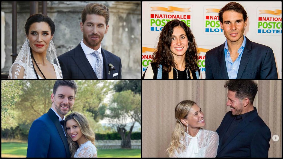 Las bodas de los deportistas en 2019.