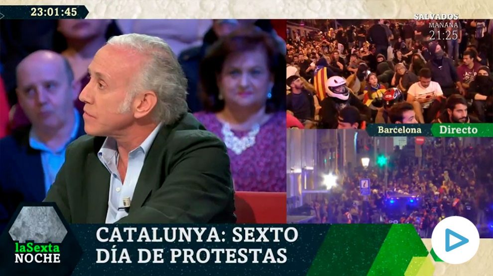 Eduardo Inda en La Sexta Noche.