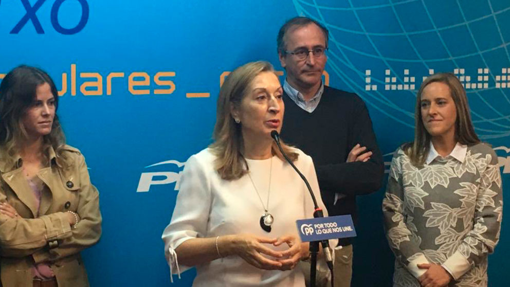 La expresidenta del Congreso y número dos al Congreso por Madrid, Ana Pastor. (Foto: PP)