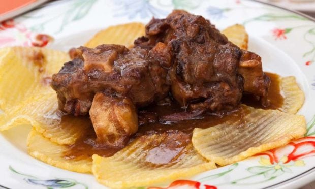 Rabo de toro al jerez