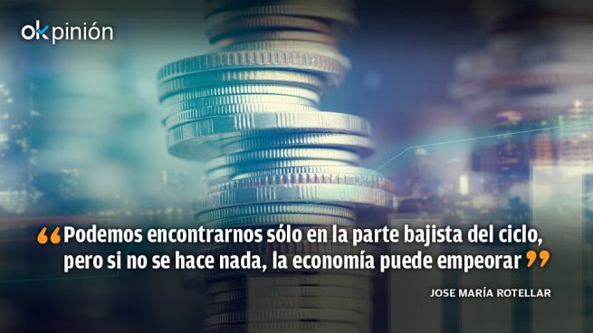 La economía sigue parándose