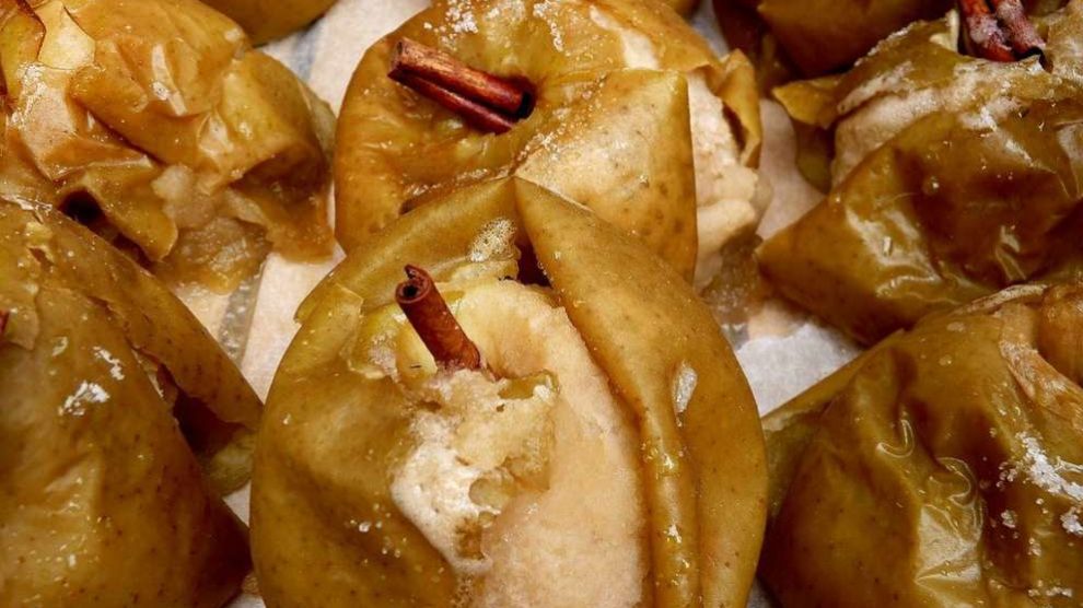 Receta de Manzanas rellenas de crema