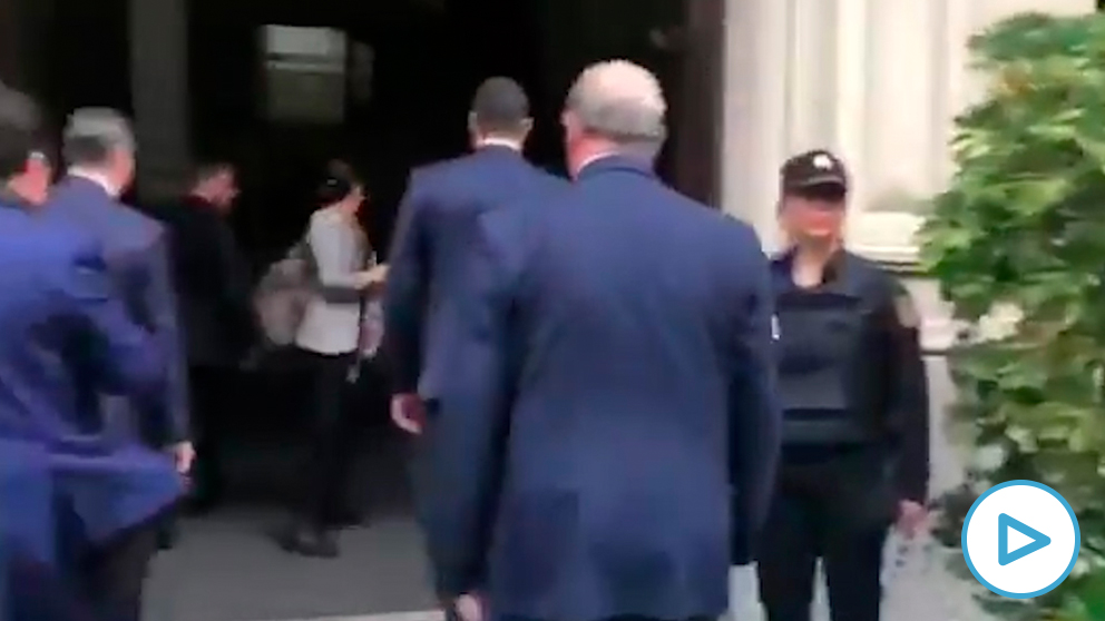 Pedro Sánchez visita la Jefatura Superior de Policía (Barcelona).