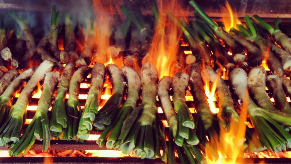 Los calçots son una de las delicias culinarias españolas