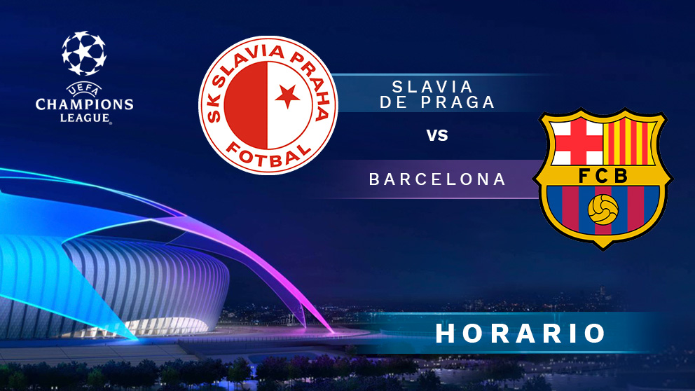Champions League 2019-2020: Slavia de Praga – Barcelona | Horario del partido de fútbol de Champions League.