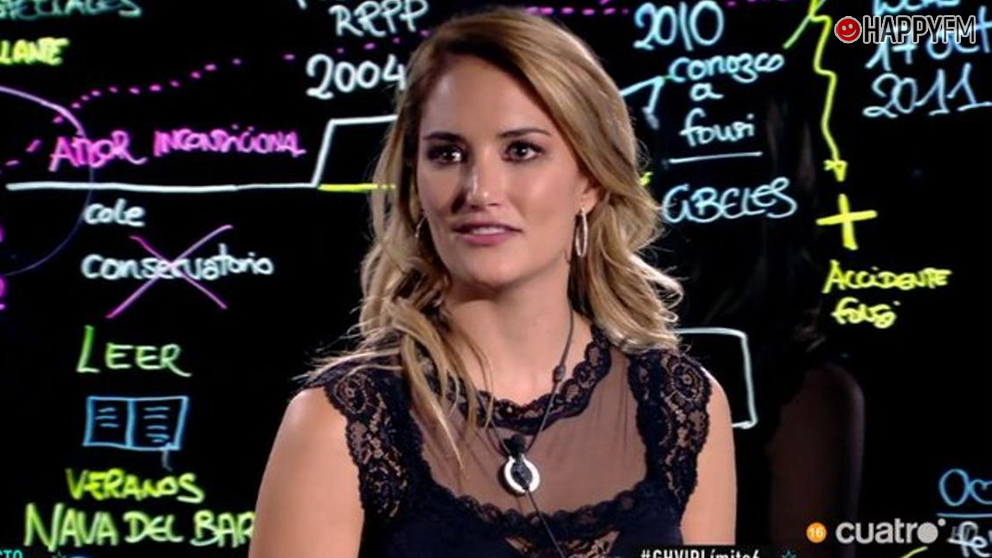 Alba Carrillo realiza su curva de la vida