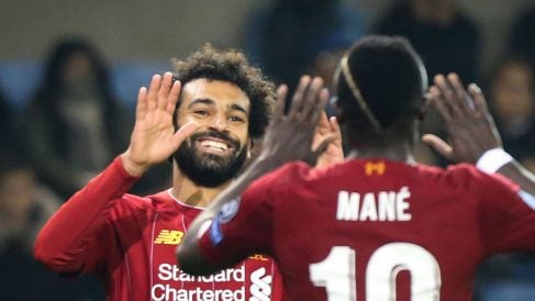 El Liverpool goleó al Genk en la jornada 3 de la Champions League (AFP).