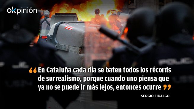 Cataluña: perseguir al policía, defender al malhechor