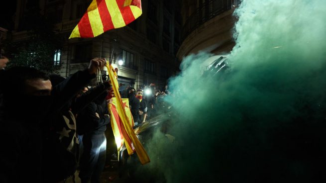 Barricadas en Barcelona @Getty