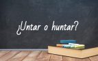 Cómo se escribe untar o huntar
