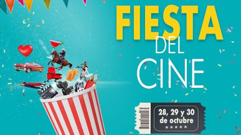 La Fiesta del Cine celebra a partir de este lunes y hasta el miércoles 30 de octubre su 17 edición con entradas a 2,90 euros.