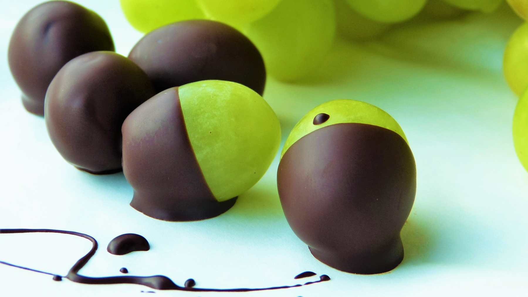 Uvas en postre