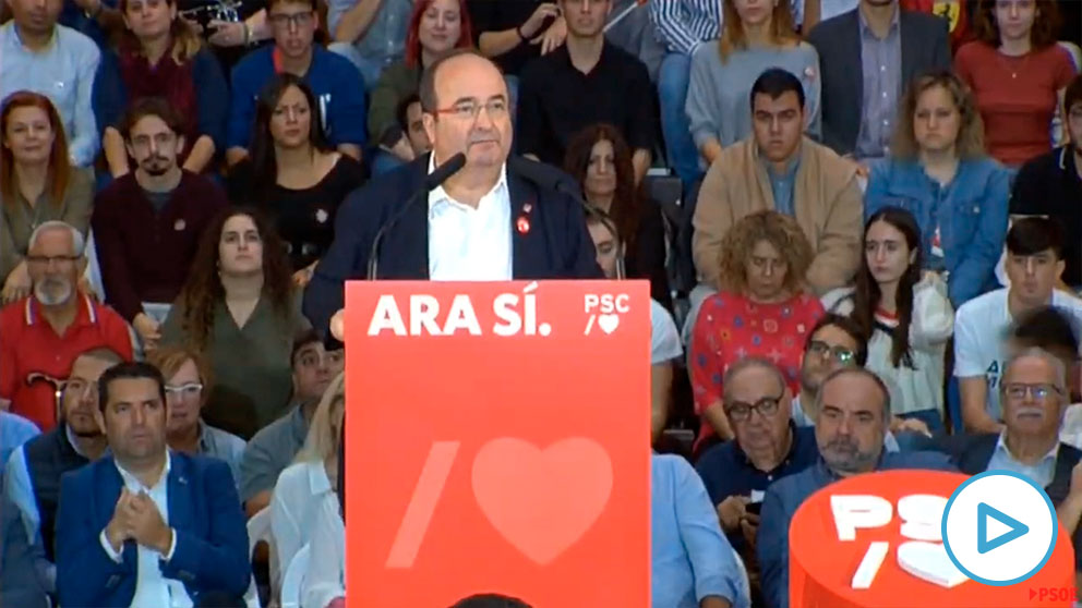 Miquel Iceta en Viladecans