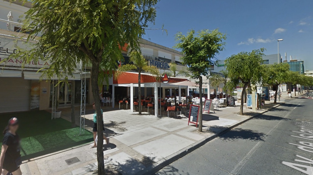 Zona de discotecas de Islantilla, Huelva.