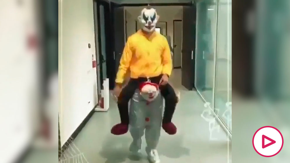 El disfraz de Cristiano por Halloween.