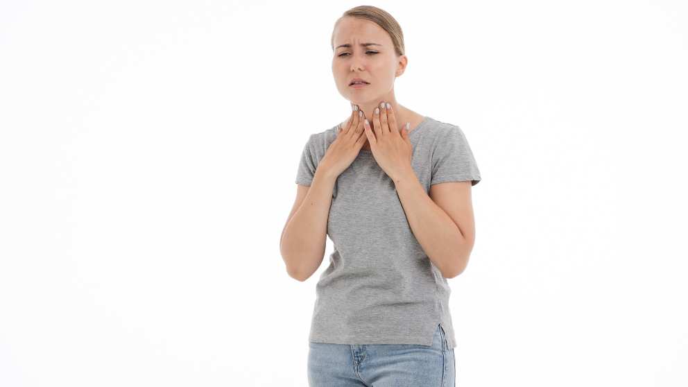 Tratamiento del escozor de garganta