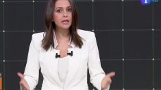 Inés Arrimadas, en el debate electoral en RTVE.