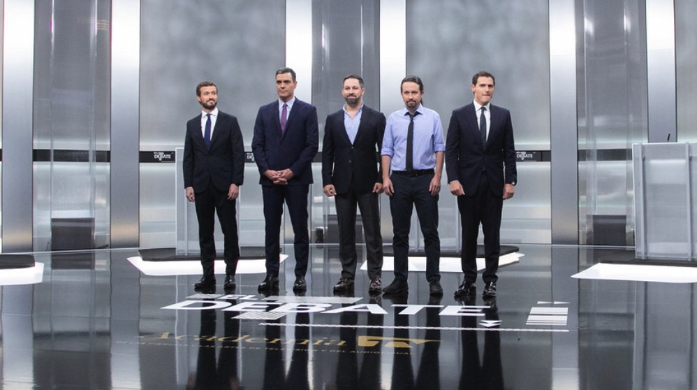 Los candidatos del debate de la Academia de la TV.